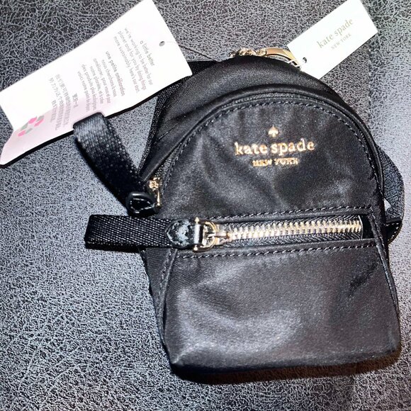 Authentic Kate Spade Micro Backpack Keychain Wallet *Brand NEW with tags!* - Picture 2 of 6